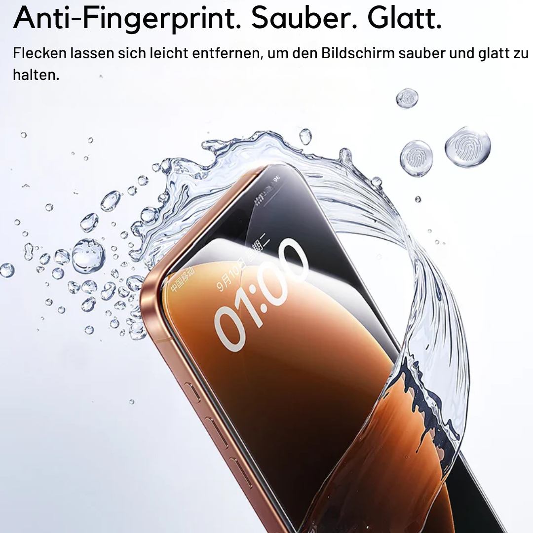 Baseus Anti-Peeping HD-Glas iPhone 15/16/17 Pro Max