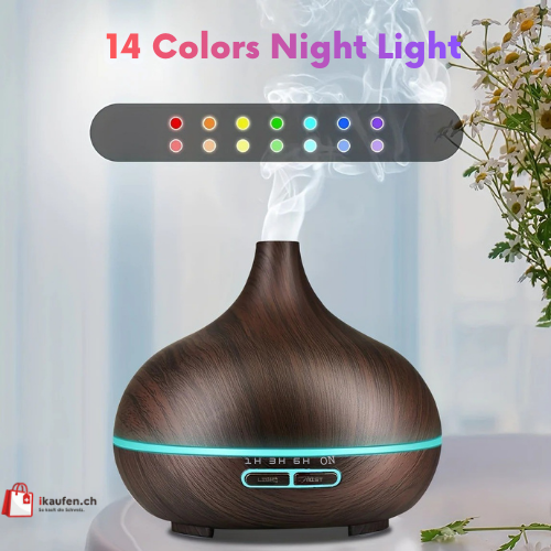 ZARNUO 550ml Tragbarer USB Öl-Diffusor